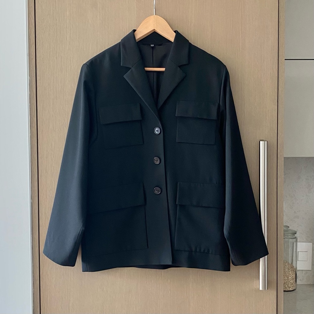 COS wool blend blazer